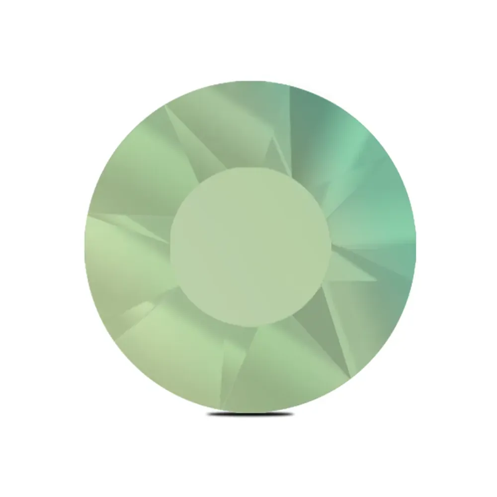 50 szt. Kryształki Pastel Green rozmiar 8