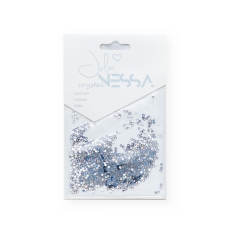 Opakowanie 1400 szt. kryształków Benzine z logo Julia Nessa crystal