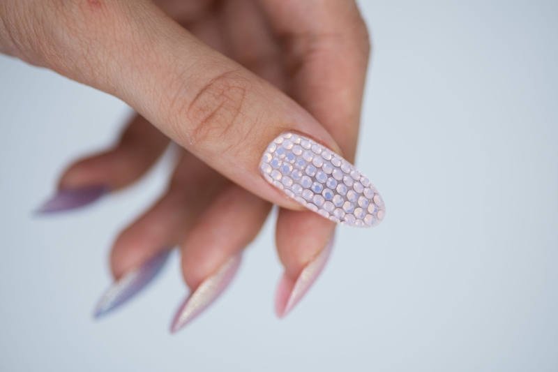 1400szt. Kryształki Pastel Rose rozmiar 5