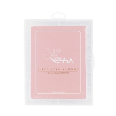 First Step Almond Dual Form – przezroczysta kasetka z różową etykietą Julia Nessa