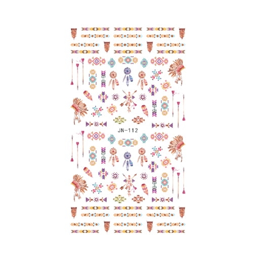 Naklejki wodne - boho