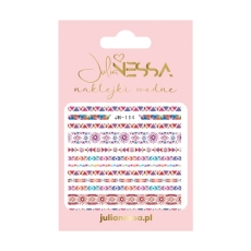 Naklejki wodne boho 3 (JN-114) w różowym opakowaniu