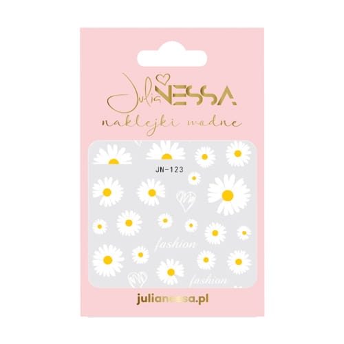 Naklejki wodne - stokrotki