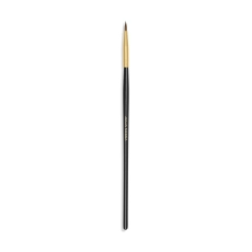 Pędzelek Wood Zhostovo II Brush – czarna rączka, złota skuwka i spiczaste włosie