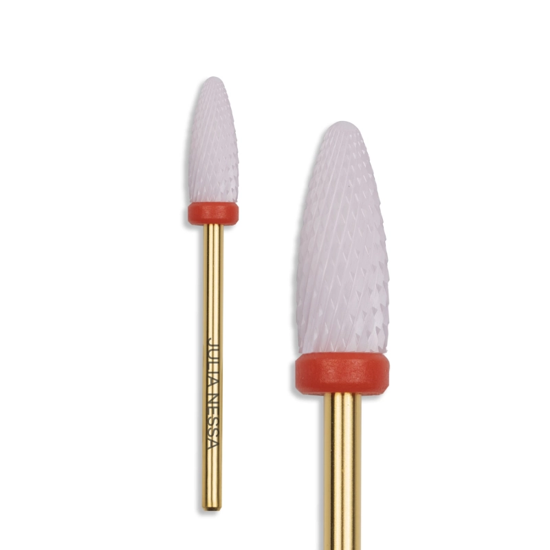 Frez ceramiczny do ściągania hybrydy - różowy - złoty