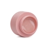 Otwarty słoiczek żelu Tixy Cover Diamond Natural 15 ml z beżoworóżową masą z drobinkami