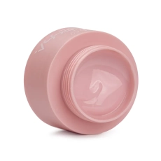 Otwarty słoiczek żelu Master Cloud Pink Gel z mlecznoróżową masą