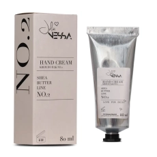 Perfumowany krem do rąk No.2 – beżowy kartonik i srebrna tubka 80 ml