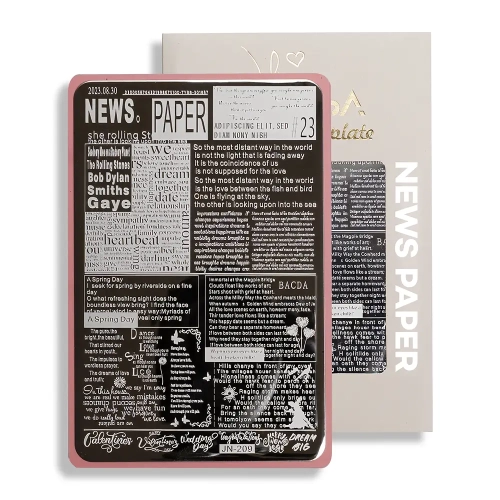 Blaszka do stempli - News paper