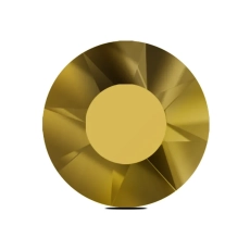 Złoty kryształek Gold rozmiar 8 w zbliżeniu
