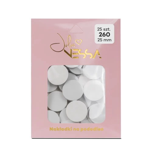 Nakładki polerki na pododisc 25 mm 260 - 25 szt.