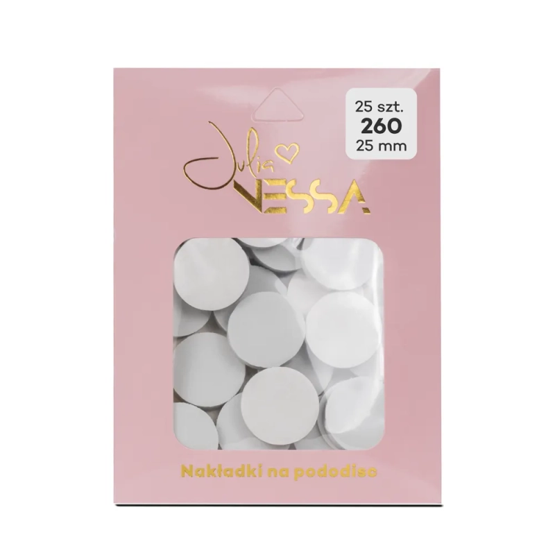 Nakładki polerki na pododisc 25 mm 260 - 25 szt.