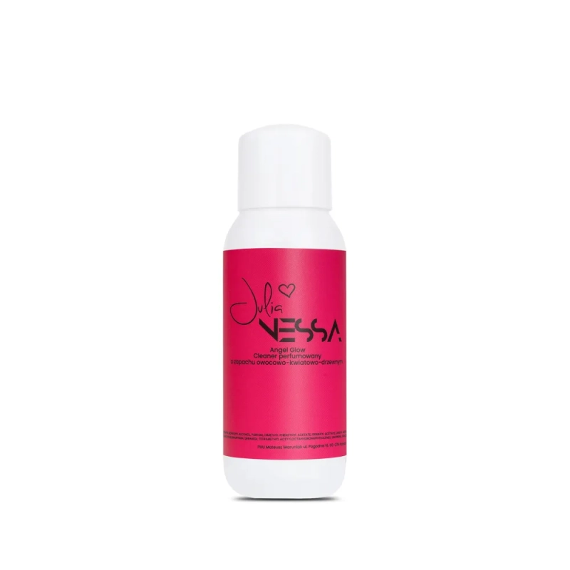 Butelka cleanera perfumowanego Angel Glow 300 ml z malinową etykietą