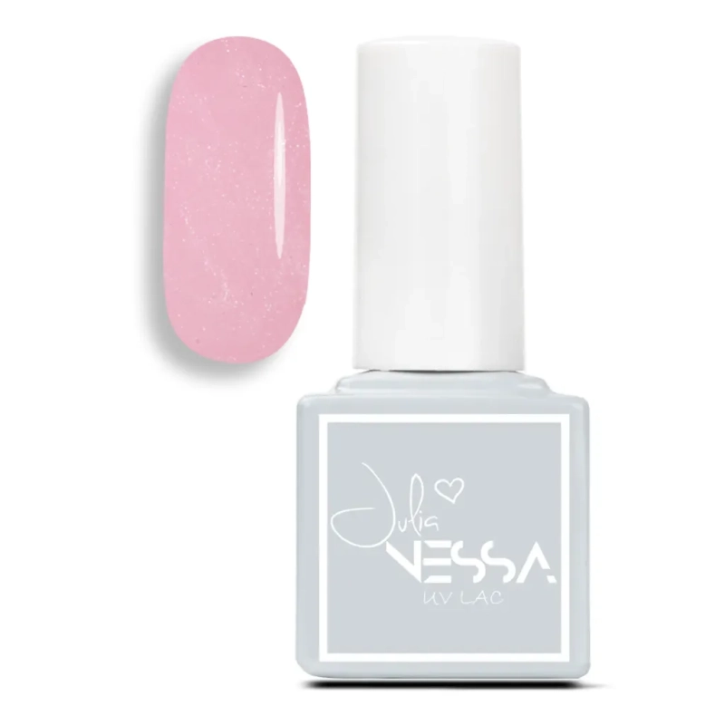 Top Hybrydowy Silver Cloud Pink 8 ml - no wipe