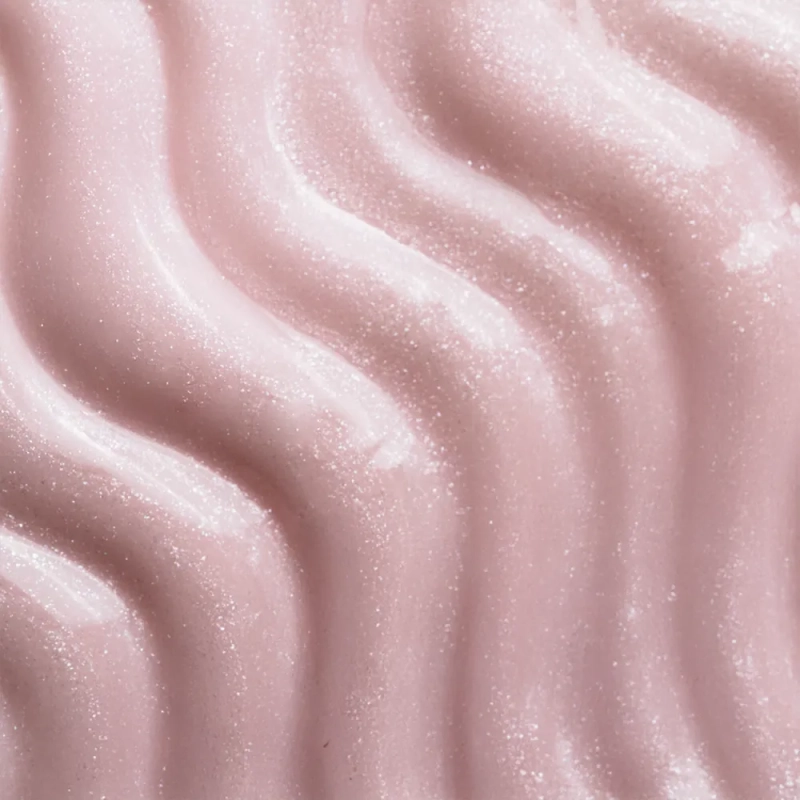 Żel Tixy Cover Diamond Pink – różowa masa z drobinkami w zbliżeniu