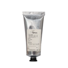 Srebrna tubka rozświetlającego perfumowanego kremu do rąk No.4 Glow Hand Cream