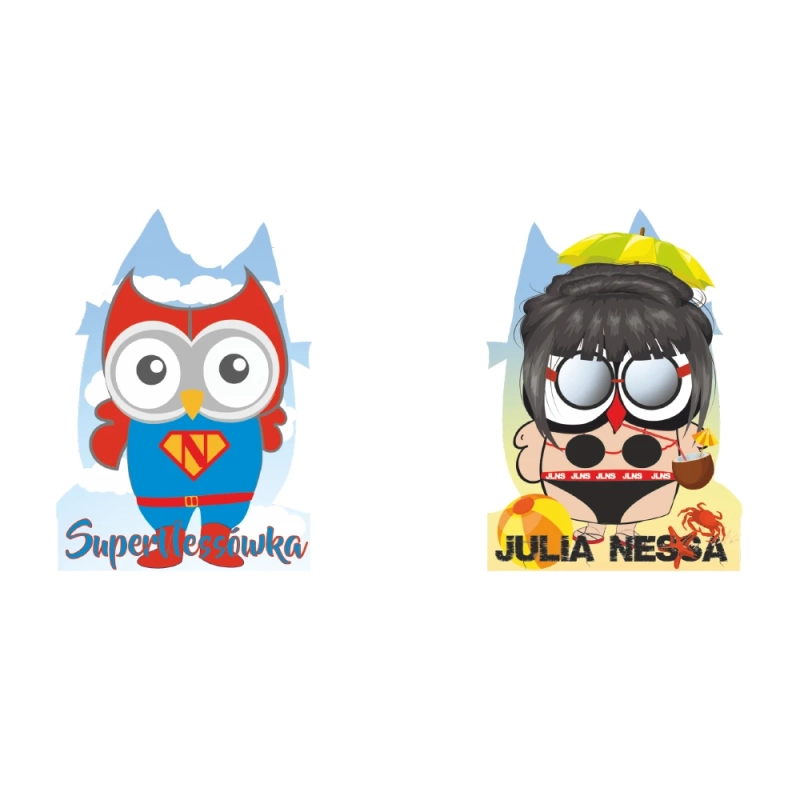 Perfumowana Nessówka - zawieszka samochodowa