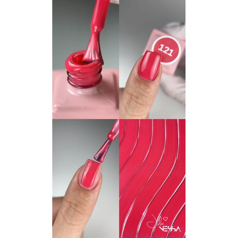 Lakier hybrydowy NessaUV lac 121 8 ml