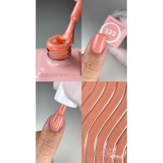 Lakier hybrydowy NessaUV lac 123 8 ml