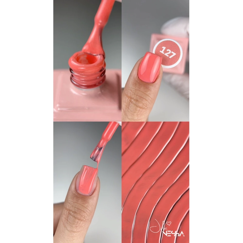 Lakier hybrydowy NessaUV lac 127 8 ml