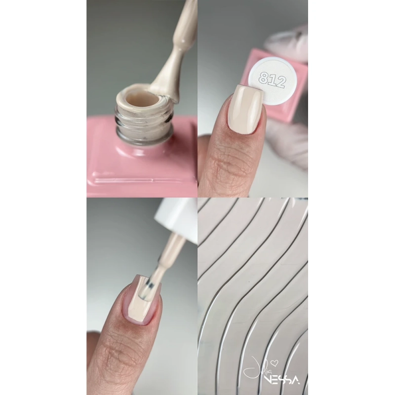 Lakier hybrydowy NessaUV lac 812 8 ml