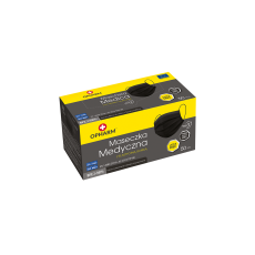 Maska Medyczna Opharm 50 sztuk pudełko czarna