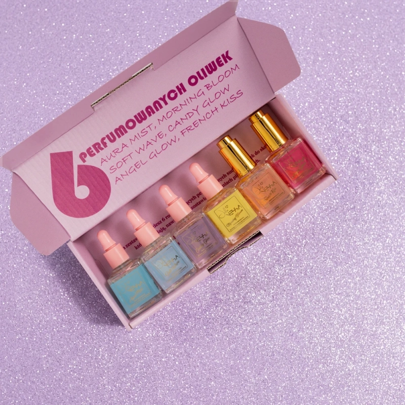 Zestaw perfumowanych suchych oliwek do skórek Glow yourself