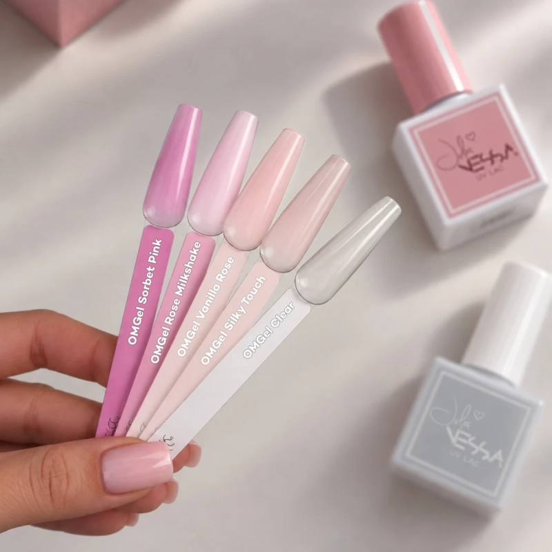 Żel w butelce OMGel Clear 15 ml