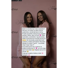 Opinia uczestniczki o organizacji i atmosferze konferencji Julia Nessa na tle zdjęcia