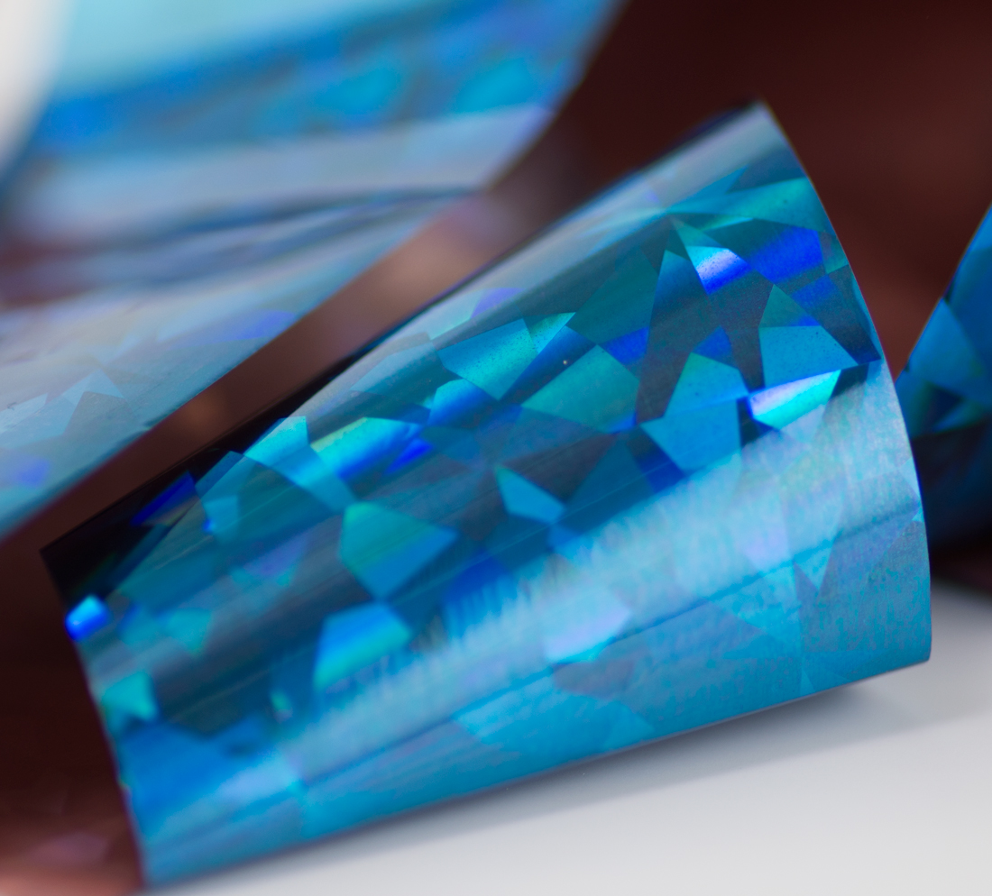 Folia Transferowa - Niebieska holo